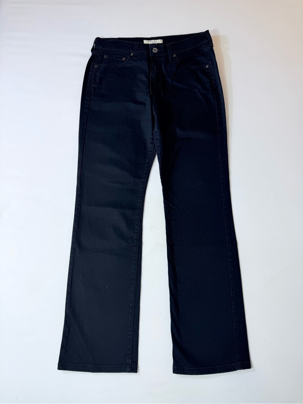 Women's Levi’s Y2K Straight Leg Stretch Black Jeans Size 10